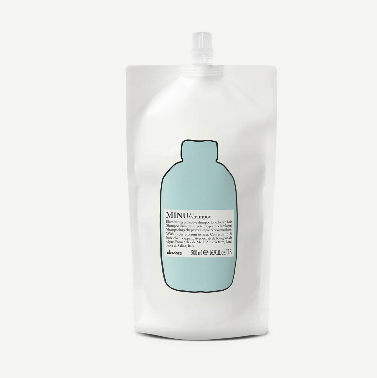 Davines Essential Haircare | Minu Shampoo Refill Pouch 500ml